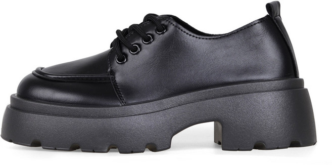 [이프트/자체제작] 록시 옥스퍼드 통굽 로퍼 5.5cm