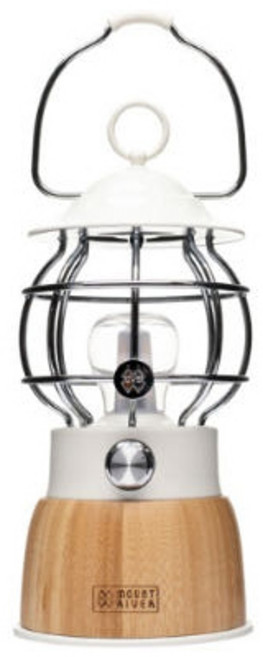 마운트리버 에스텔라 스노우 화이트 랜턴 캠핑조명 야외등, 1개