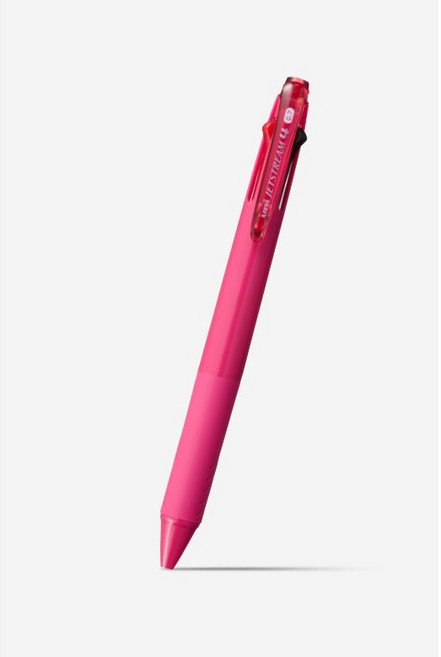 유성볼펜제트스트림 4색 (0.7mm) SXE4-500-07, 로즈핑크, 1개