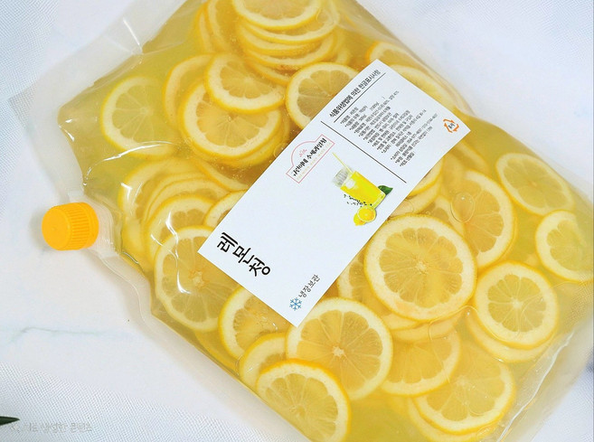 규린이네 수제과일청 파우치 리필용 수제청, 키위청 2kg 파우치