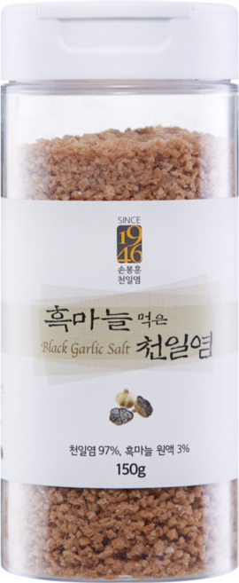 [손봉훈천일염] 솔트레인보우 흑마늘 천일염, 3개, 150g