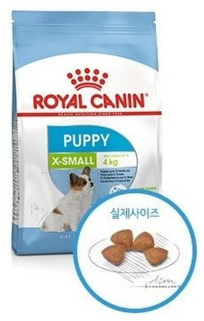 로얄캐닌 독 엑스스몰 퍼피 3kg 엑스스몰 엑스스몰퍼피, 상세설명 참조, 닭