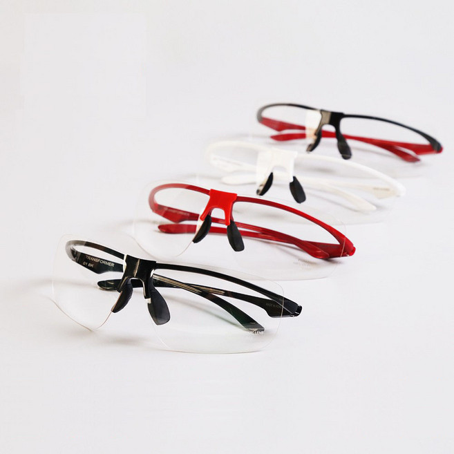 사계절용 스포츠 레저 자전거고글 변색 선글라스 낚시 등산 골프 캠핑 남자, 화이트, 1개