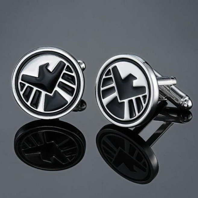 독특한 커프스단추 커프스버튼 남성호환 클래식 디자인 프렌치 셔츠 커프스 버튼 구리 실버 메탈릭