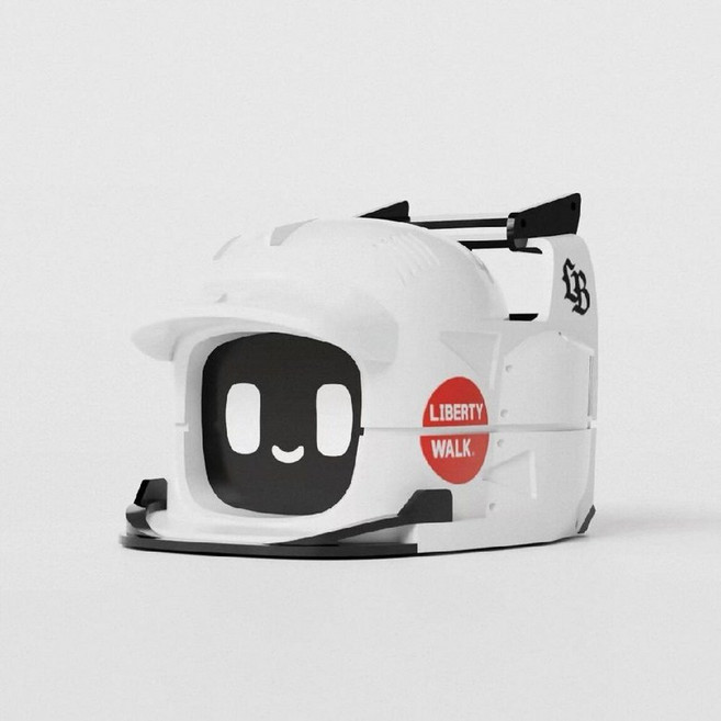 다사이모찌 3세대 헬멧 케이스 콜라보레이션 S15 LB40 감정 로봇, LB40 콜라보레이션 (헬멧 단품)