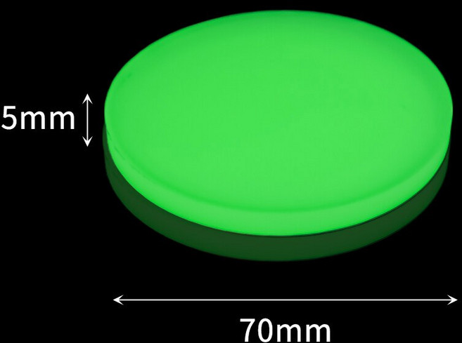 자동차 야광 범용 가정용 물컵 발광 패드 홀더 인테리어 액세서리, 1Pc