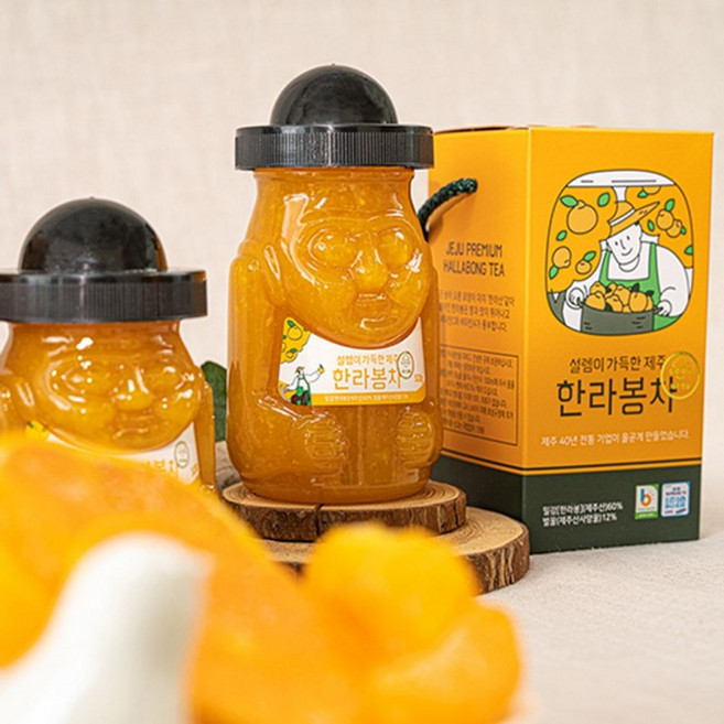 제주에서 만든 설렘이 가득한 320g 한라봉 제주 액상, 한라봉차320g, 1개