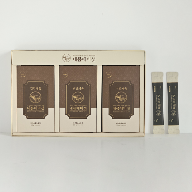 세계로 표고버섯농축액 건강스틱 강버섯블랙, 30개, 12ml