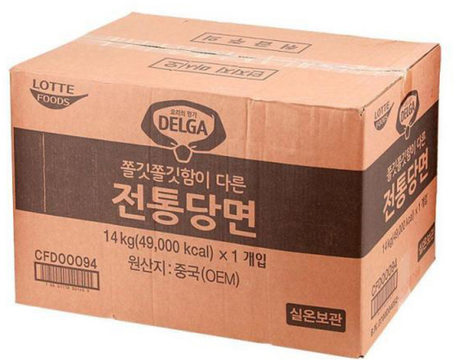 전통 당면 14KG 롯데푸드, 1개