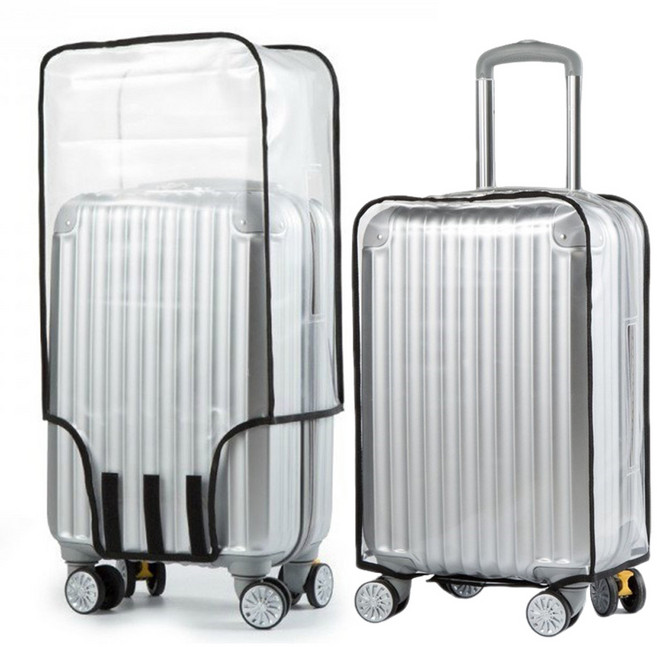 20인치 24인치 28인치 PVC 여행 가방 캐리어 투명 방수 보호 커버 캐리어보호투명커버