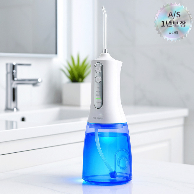 [치과/약국공식판매] 프레시픽 코드리스 구강세정기, 1개, 화이트