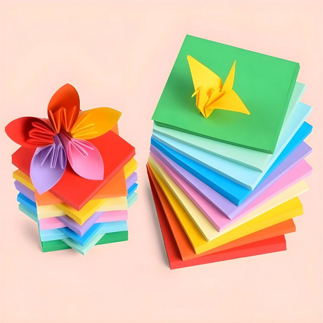 624C 학종이 1000매 대용량 종이접기 종이학 색종이_624C