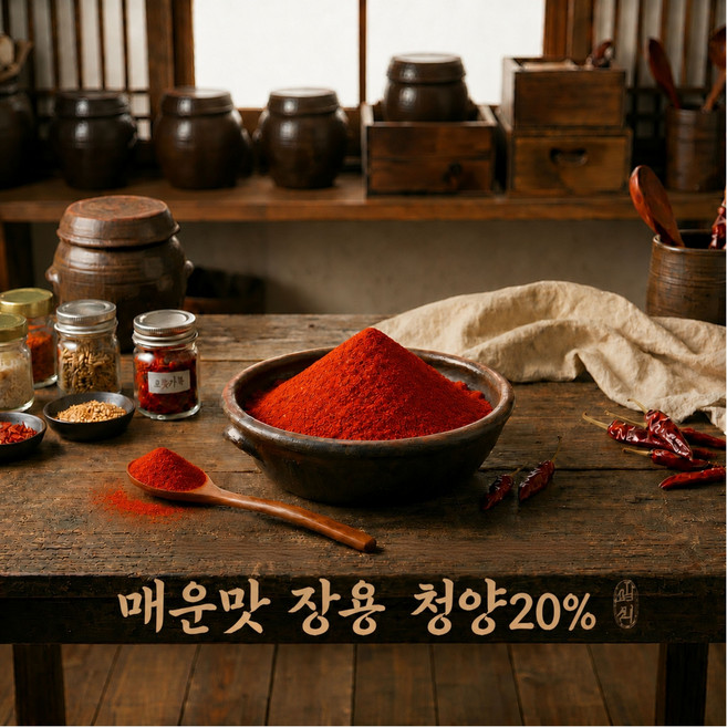 풍미가득 매운맛 고운장용 고춧가루, 1개, 2.5kg
