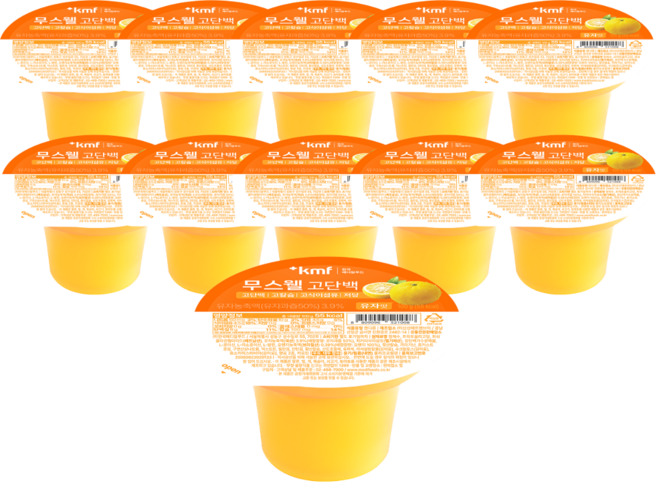 메디푸드 무스웰 고단백 고단백 영양푸딩, 100g, 11개