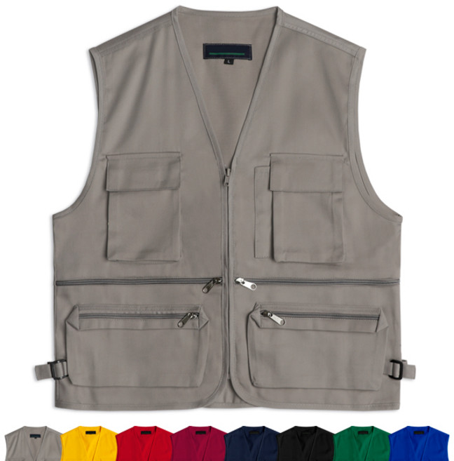 엠엔씨 남성용 사계절 멀티포켓 TC조끼 MDJK149HI