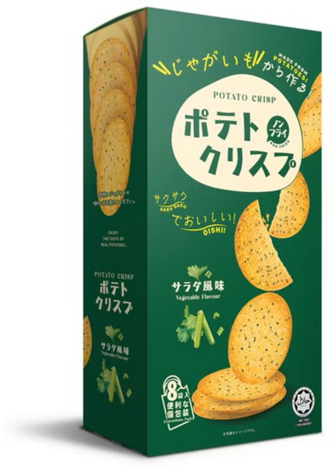 Win2 馬鈴薯脆餅 蔬菜風味, 1個, 160g