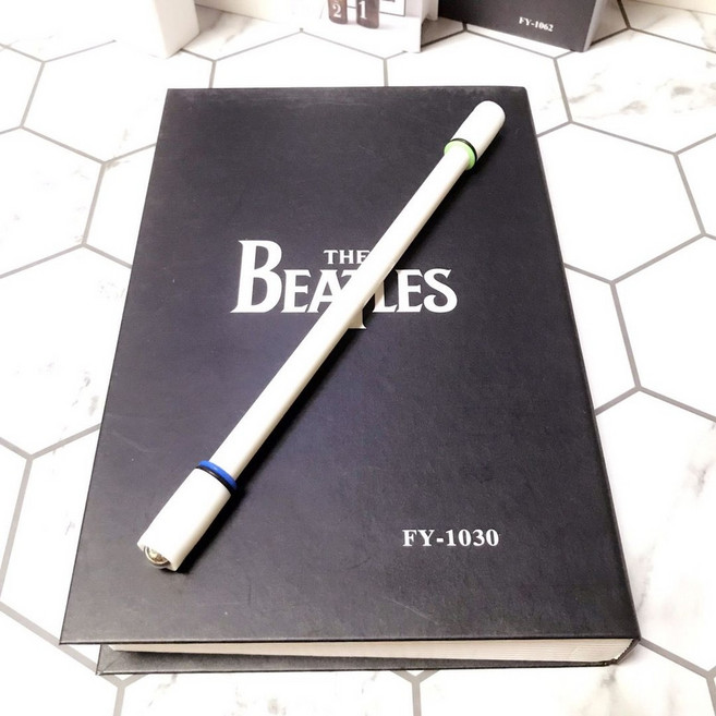 轉筆 學生專用防摔轉轉筆 初學者適用, 1個, 藍綠色