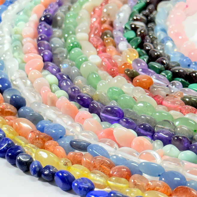 비즈 원석 천연석 50종류 비즈재료 DIY 팔찌 목걸이 만들기 공예품