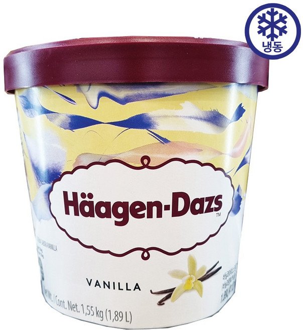 하겐다즈 하프갤런 바닐라 1.89L, 1개