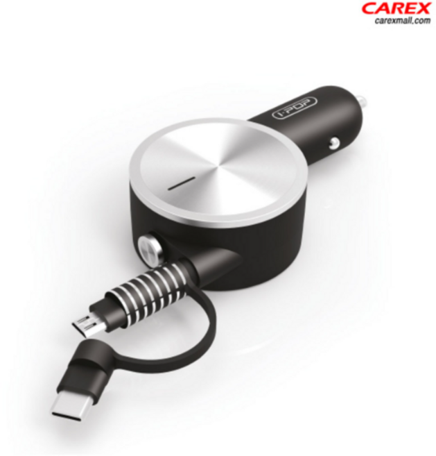 카렉스 시그니처 2in1 릴타입 충전기 핸드폰 휴대폰