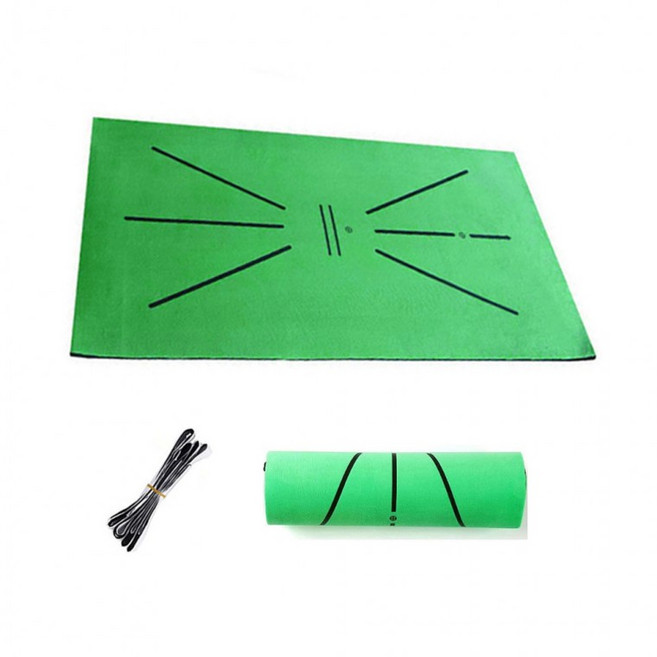 스윙골프연습매트 자세교정 스윙매트 궤적연습매트, 1개, LW궤적 연습 매트