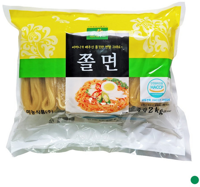 (미농) 쫄면 2k ( 냉동포장 + 아이스팩 포함 ), 2kg, 1개