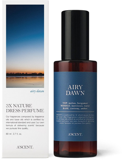 에이센트 드레스퍼퓸 섬유향수, 1개, 80ml, 에어리던