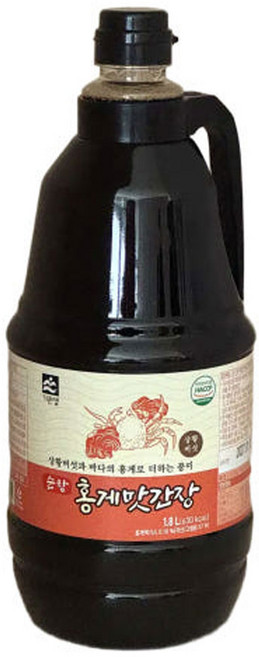 기픈샘 순창 홍게간장 1.8L, 1개