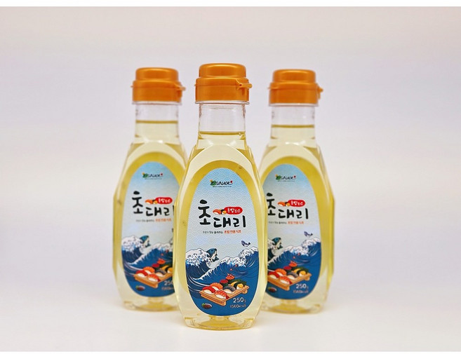한국소스) 초밥용 초데리(초대리) 250ml x 35개/ 집에서도 오마카세처럼 / 캠핑용 마트용 판매용 포장용 초대리(초데리), 35개
