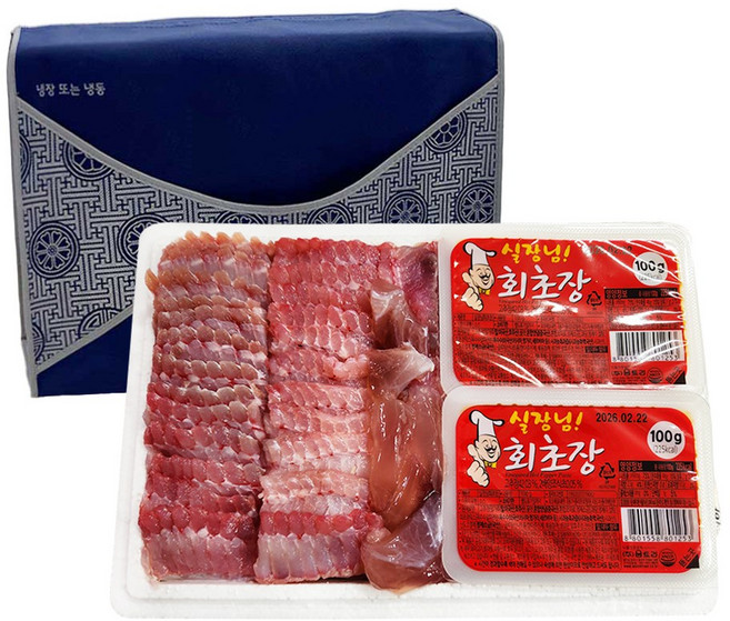 흑산도 홍어 선물세트 500g 1kg (고급 선물포장) 국산 삭힌홍어, 숙성안함, 1개