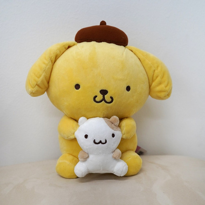 산리오 인형 정품 프랜즈 중형 생일선물, 1개, 폼폼푸린, 25cm