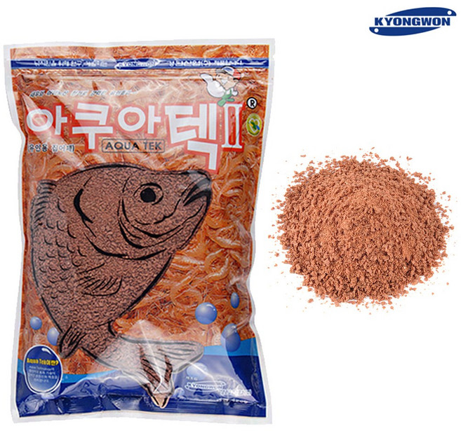 경원 아쿠아텍 2 떡밥 민물 붕어 잉어 향어, 420g, 1개