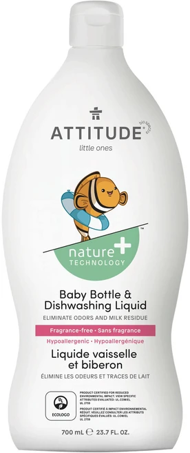 에티튜드 젖병 세정제 무향, 700ml, 2개 - 쿠팡