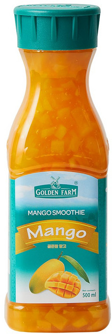 골든팜 망고 과일청, 500ml, 1개