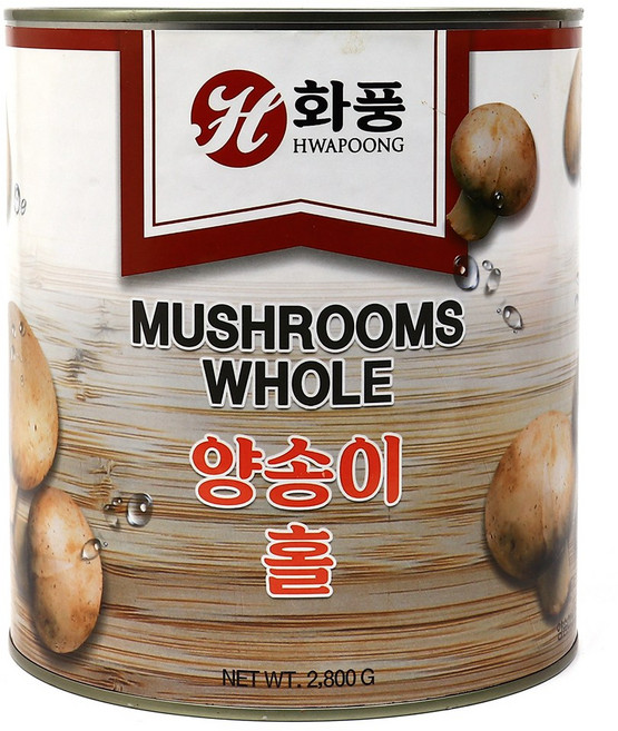 푸드올마켓_ 화풍 양송이 홀 2.8kg, 1개