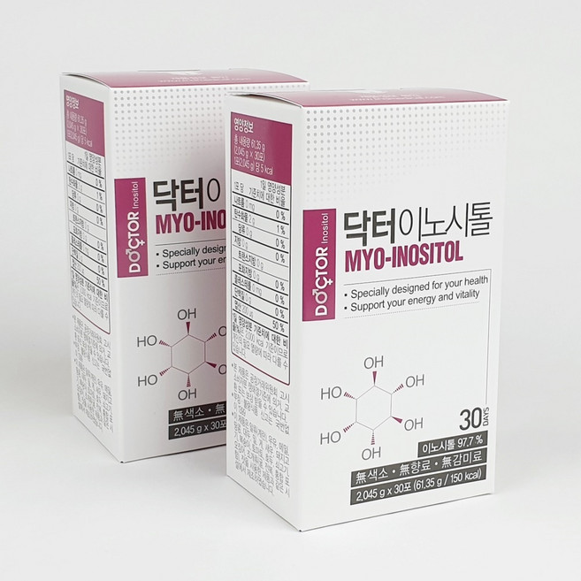 웰꼼베베 닥터에디션 이노시톨 1+1 1개월분, 2개, 61.35g