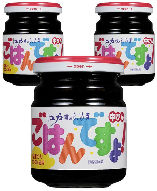 모모야 에도 무라사키 밥이에요! 김조림, 3개, 145g