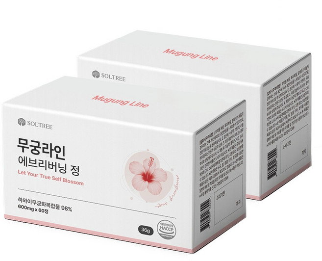 무궁라인 에브리버닝 핏 정, 2개, 60정