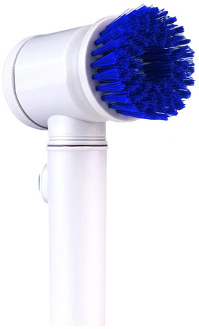 더쎈 싹싹이 무선 전동 세정기 화장실 청소솔 전동 핸디 청소기, 화이트, 1개