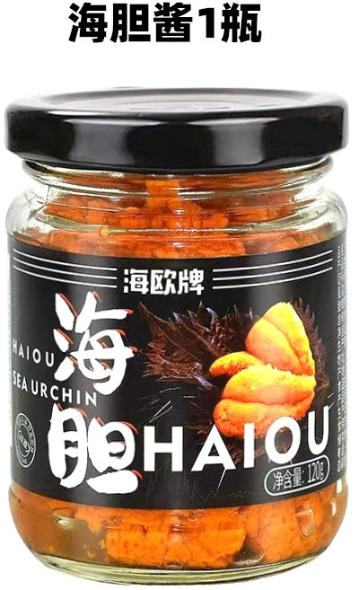 하이우 성게알 통조림 120g (초밥용), 성게소스 120g 1병