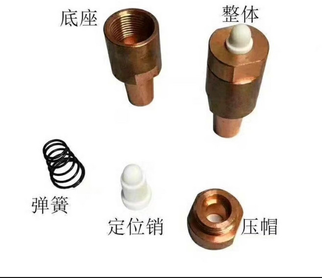 點焊頭配件 鉻鋯銅螺母 電阻焊電極, 1個