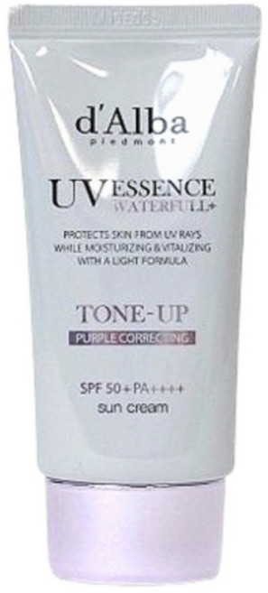 달바 워터풀 톤업 퍼플 코렉팅 선크림, 1개, 50ml