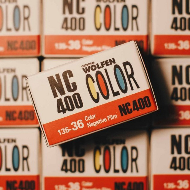 WOLFEN NC 400 彩色負片 135底片, 1個