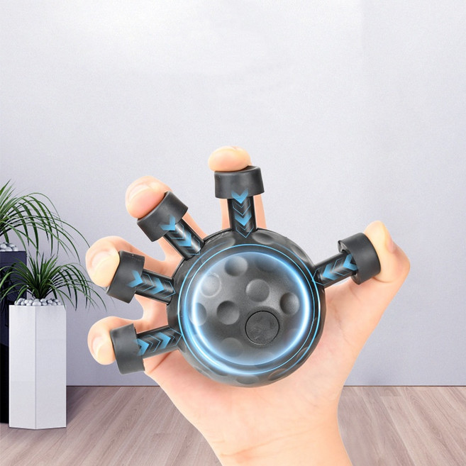 [SMTONE] 손가락 악력기 트레이닝 볼 핸드리립 손가락훈련기 완력기 전완근 운동기구 무소음, 1개, 핑크