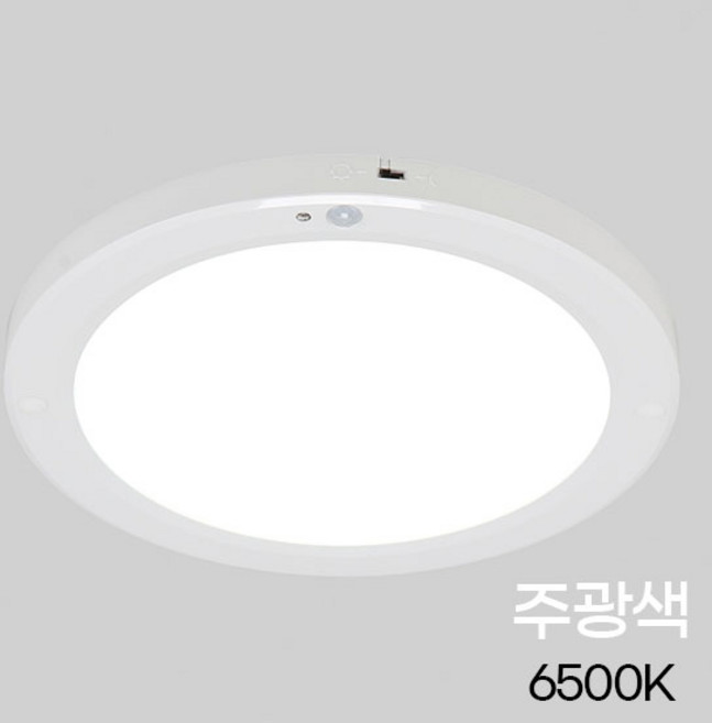 비츠온 원형 LED 센서등 엣지 10인치 20W 주광 MXTL1022-Y12065 빅토리라이팅, 원형센서등, 10인치주광색, 1개