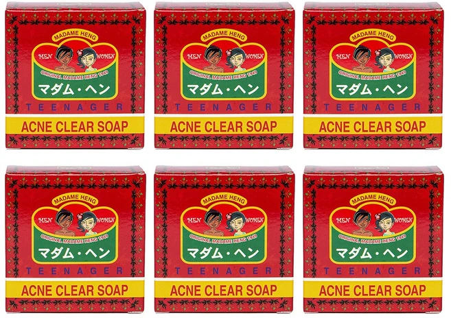 태국 마담행 정품 아크네 클리어 비누, 6개입, 150g - 쿠팡