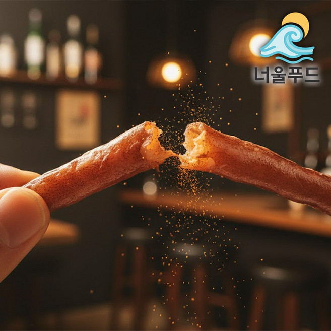 너울푸드 크리스피 롱다리 오징어 장족깡, 1개, 장족깡80g