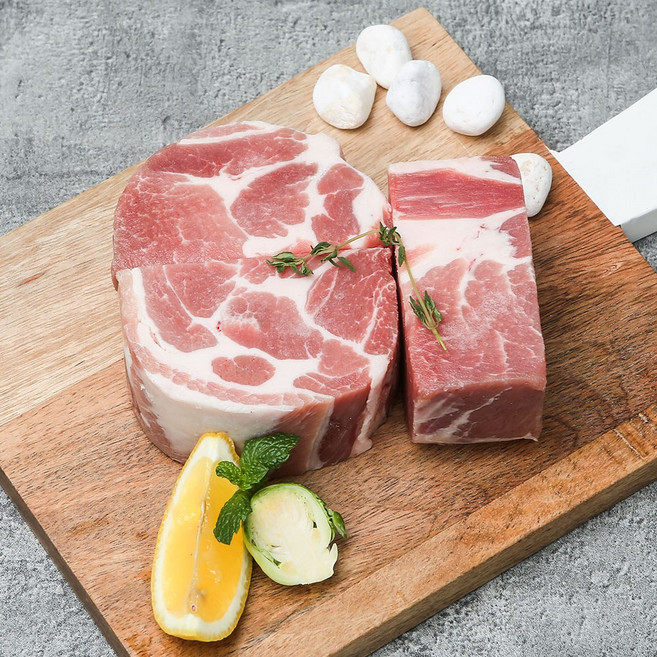 푸주 저지방 소포장 보쌈용 목살, 1개, 500g