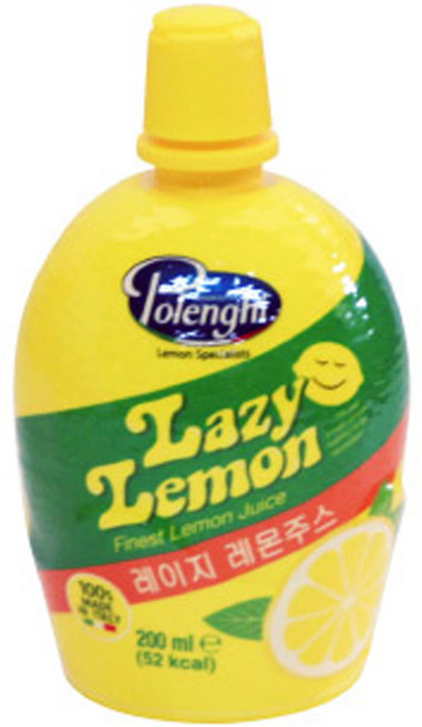 레이지레몬 주스, 200ml, 3개