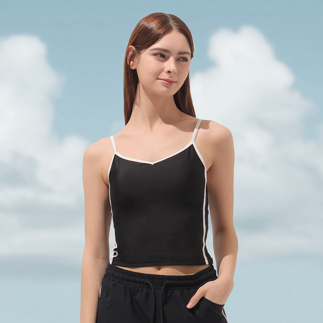 에어워크서프 여성래쉬가드 민소매 브라탑 YAWe5265